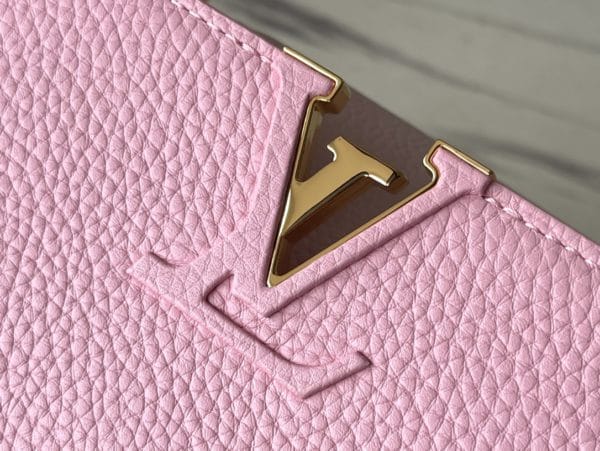 Louis Vuitton Capucines Handbag - Pink - Image 7