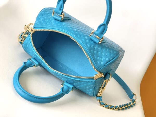 Louis Vuitton Speedy Bandoulière 20 Handbag -Blue - Image 3