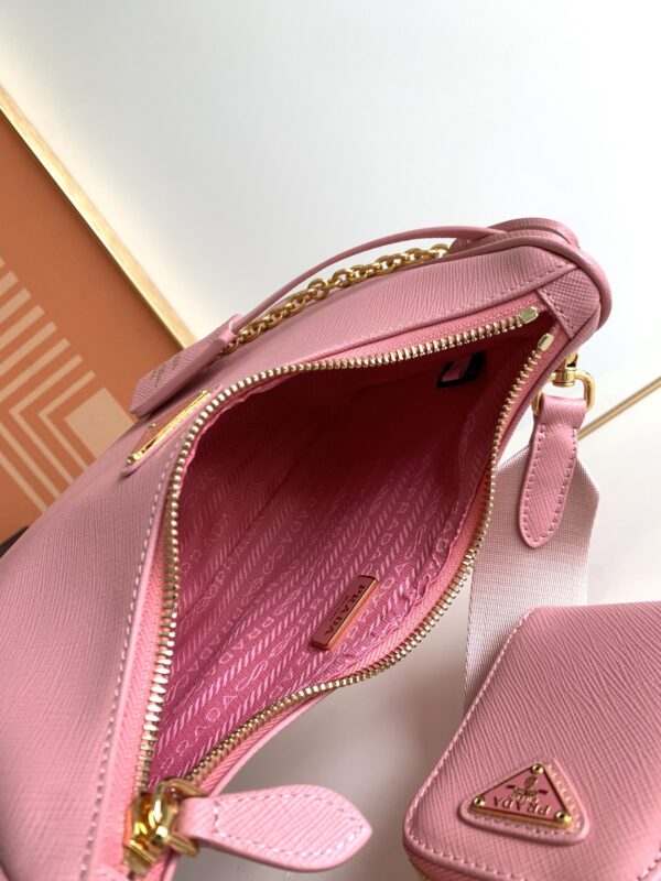 Prada Baokuanqnylon Hobo Large Handbag - Pink - Image 2